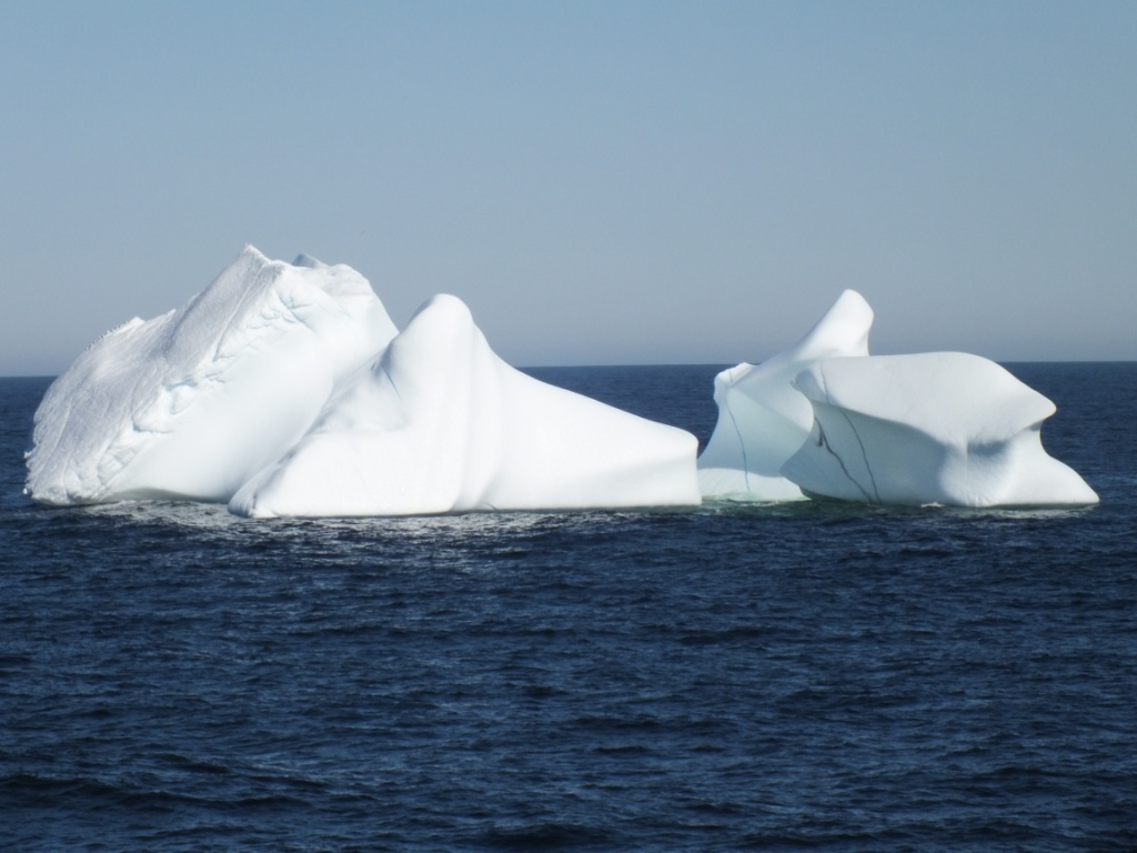 You can never tire of looking at these things.....and think of Iceberg Beer made by the Quidi Vidi Brewing Company from water gleaned from these very bergs.