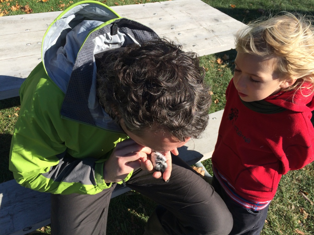 Kip making sure that Mark gets the fat scoring just right....or else. -J. Fleet