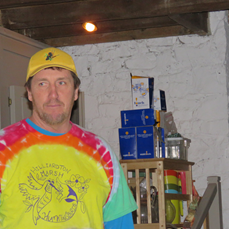 Guest speaker Bruce Murphy who talked about owl and hummingbird banding at Hilliardton Marsh in the New Liskeard area.